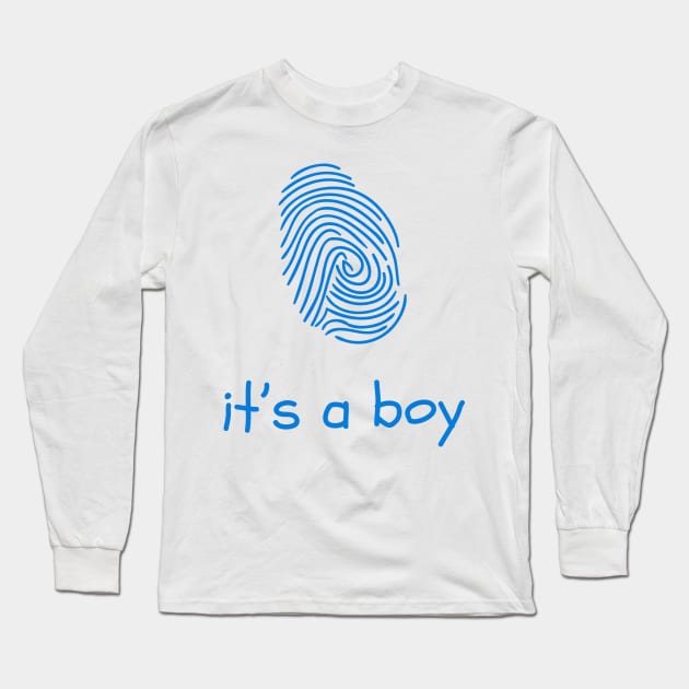 proud new mom,dad its a boy shirt "  Its A Boy Pregnancy  " Neowestvale, little one,newborn ( mom to be gift ) mother of boy, ( dad to be gift ) Long Sleeve T-Shirt by Maroon55